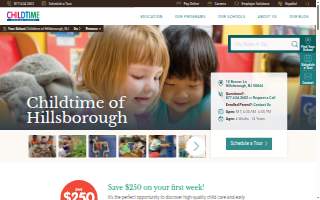 Childtime of Hillsborough website