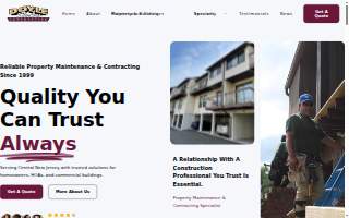 Doyle Brothers Contracting website