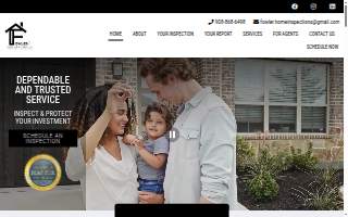 Fowler Home Inspections website