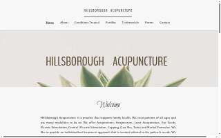 Hillsborough Acupuncture website