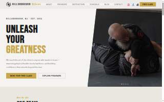 Hillsborough Brazilian Jiu-Jitsu website