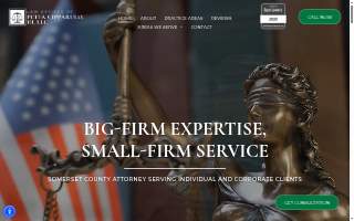 Law Offices of Peter Cipparulo, III, LLC website