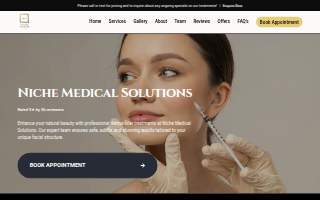 Niche Medical Solutions website