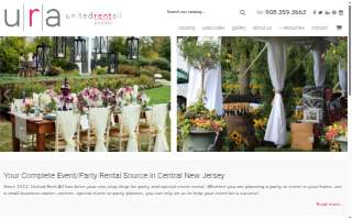 United Rent All of Hillsborough website