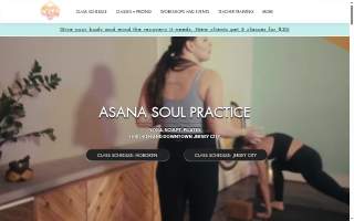 Asana Soul Practice - Hoboken website