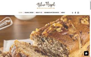 Blue Angel Cafe & Bakery Hoboken website