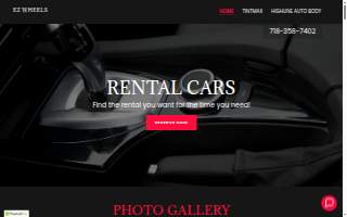 EZ Wheels Driving School website
