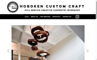 Hoboken Custom Craft website