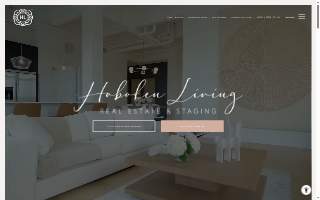 Hoboken Living Real Estate & Staging website