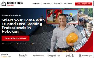 Hoboken Roofing Company website