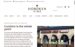 Hoboken Vine website