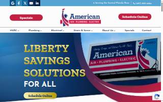 HVAC Services: Heating & Air Conditioning website