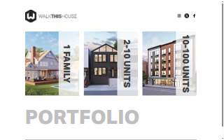 walkTHIShouse website