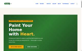 Big Heart Painting website