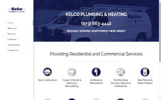 Kelco Plumbing & Heating website