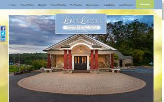 Leber Lakeside Funeral Home website