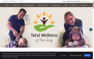 Total Wellness of NJ website