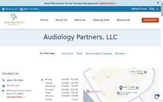 Audiology Partners, LLC website