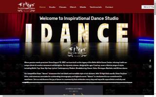Inspirational Dance of Irvington website
