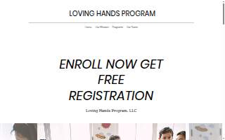 Loving Hands Program website
