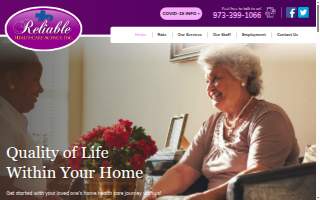Reliable Healthcare Agency, Inc. website