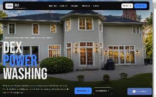 Dex Power Washing And Roof Cleaning of Iselin website