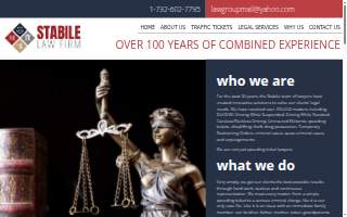 Stabile Law Firm of Iselin website