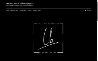 The Law Office of Lauren Bayer, LLC website
