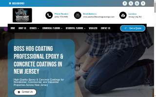 Boss Hog epoxy & coatings website
