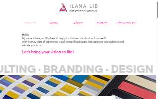 Ilana Lib Creative website