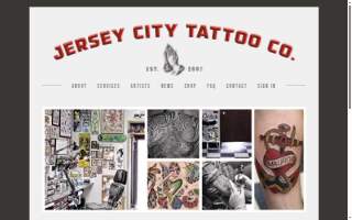 Jersey City Tattoo website
