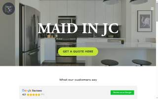 Maid in JC website
