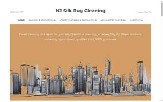 NJ Silk Rug Cleaning website