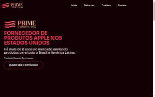 Prime Express International Couriers USA website