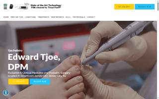 Tjoe Podiatry: Edward Tjoe, DPM website