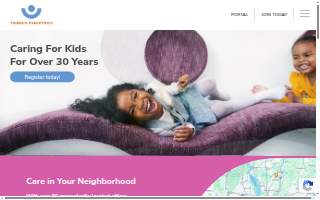 Tribeca Pediatrics of Jersey City website
