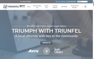 Triunfel Law website