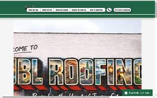 UBL Roofing website