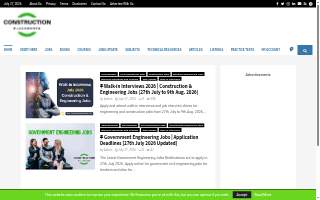 Construction Management and Engineering Services website