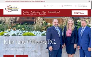 Ellis Law, P.C. of Freehold website