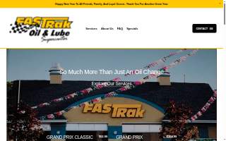 Fastrak Oil & Lube website