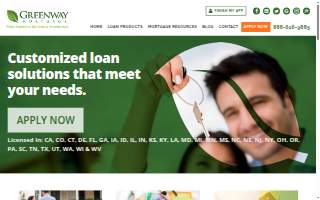 Greenway Mortgage of Keansburg website
