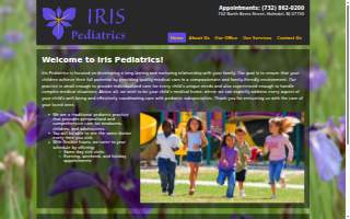 Iris Pediatrics website