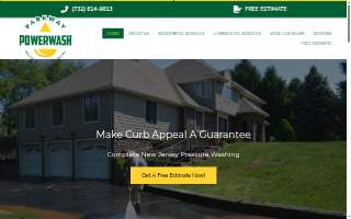 Parkway Powerwash of Keansburg website