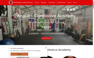 Anguita Combative Academy of Kearny website