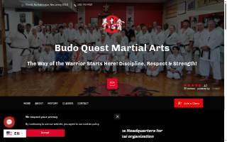 Budo Quest Martial Arts website
