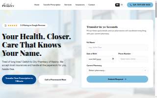 City Pharmacy of Kearny website