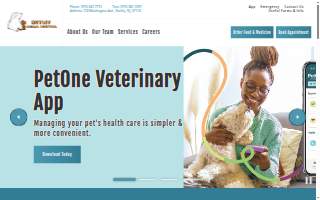 Nutley Animal Hospital website