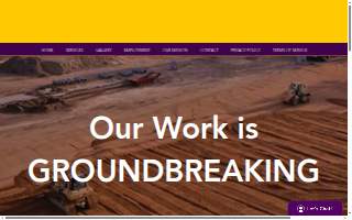 Atlantic Site Construction website