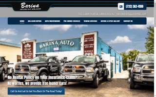 Barina Automotive Services website